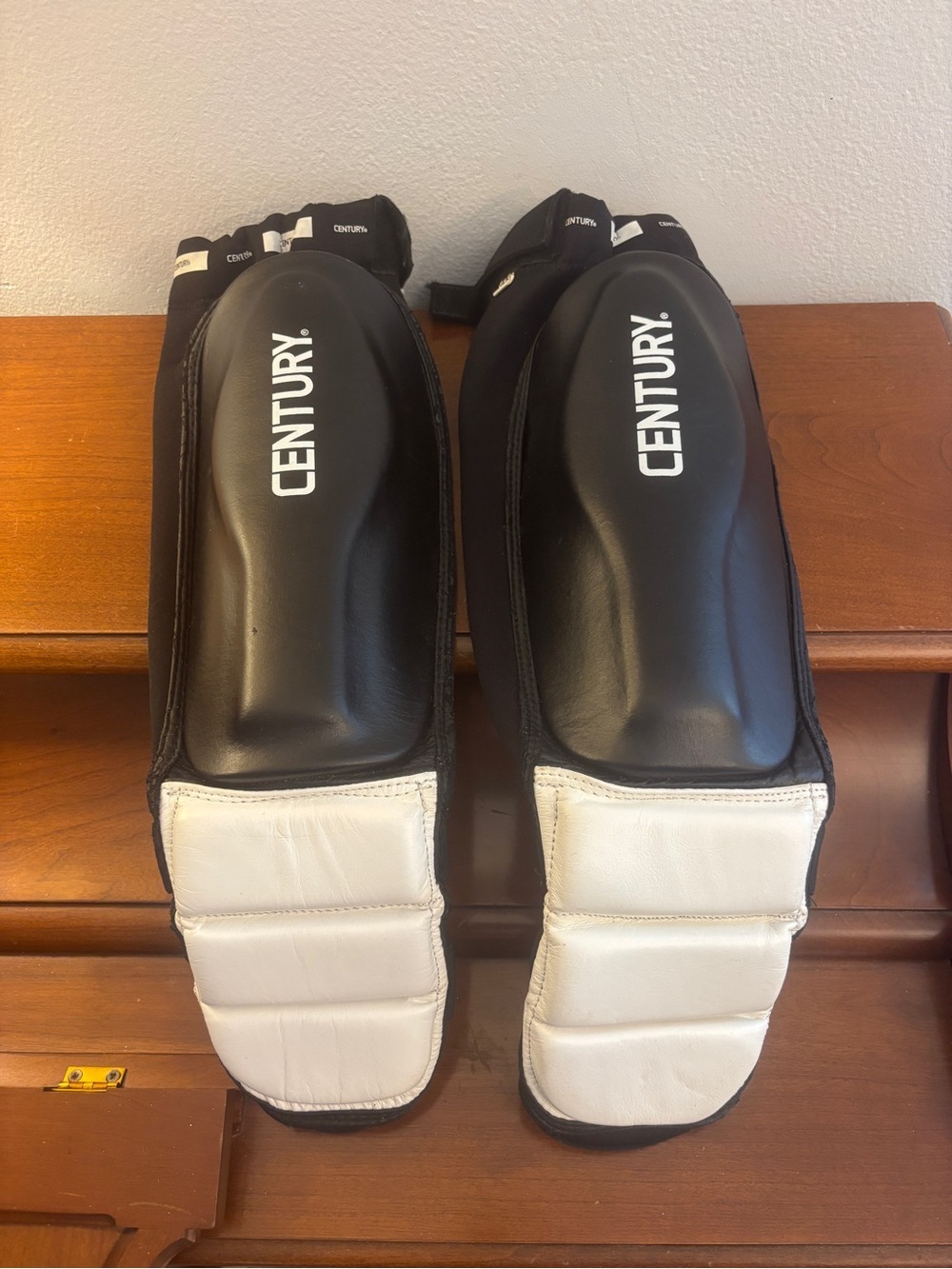 Century Martial Armor Shin / Instep Guards Pair
